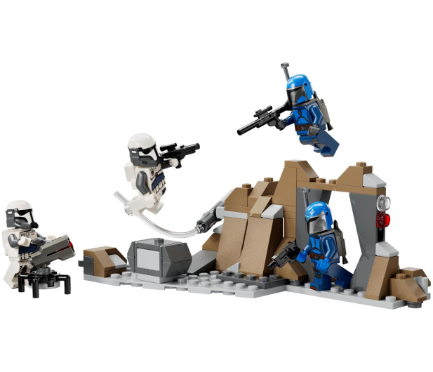 LEGO STAR WARS 75373 Zasadzka na Mandalorze — zestaw bitewny - 1248543 - zdjęcie 7